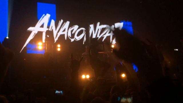 Anacondaz. Москва. Клуб RED. 23.09.2016. Выход на сцену. смотреть онлайн
