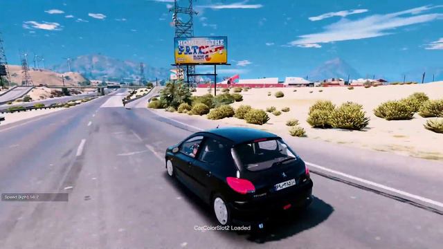 peugeot 206 4door Gameplay presentation _REVIEW смотреть онлайн