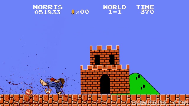 Чак Норрис vs Super Mario Bros смотреть онлайн