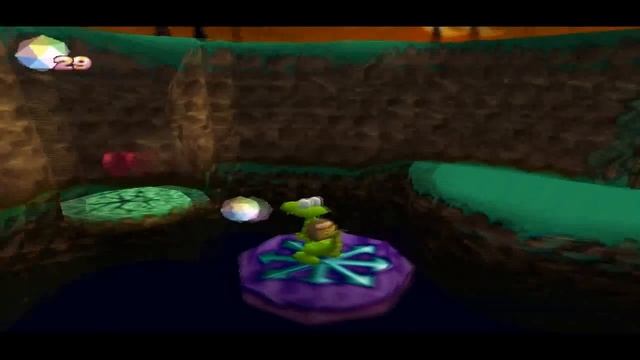 Croc - Legend of the Gobbos [Voodoo acceleration using Glide wrapper] смотреть онлайн