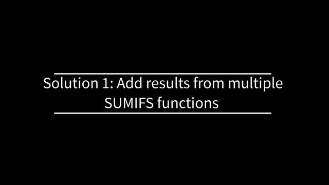 How to Implement OR Logic in Excel SUMIFS Function смотреть онлайн