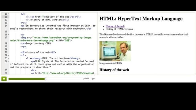 HTML5 and CSS3 Tutorial - HTML internal links Верстка смотреть онлайн