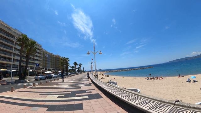 Saint-Raphael, France • Flea Market Stroll • Côte d'Azur • July 8, 2021 • Virtual 4K Tour смотреть онлайн