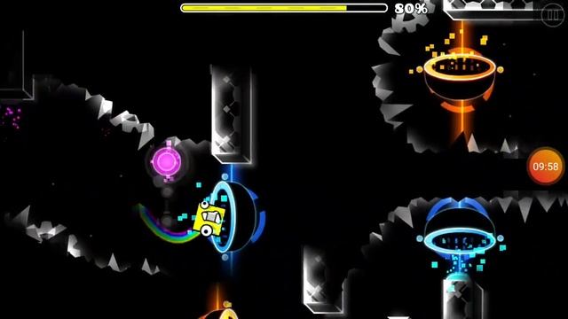 [Geometry Dash] Mirror Force by Dudex 100% (easy demon) смотреть онлайн