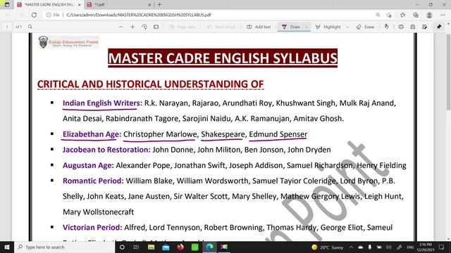 Class - 1 || ENGLISH Master Cadre Syllabus Discussion || V.K BANSAL|| 20 YEAR EXPERIENCE смотреть онлайн
