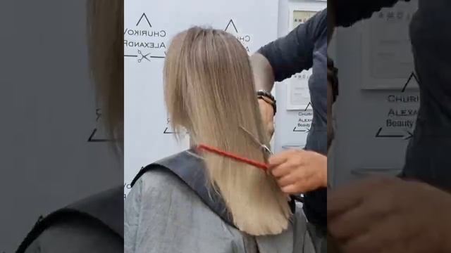 И тёмного в светлый .Новое преображение. Красивый цвет волос в карамельном оттенке блонда .#beauty смотреть онлайн