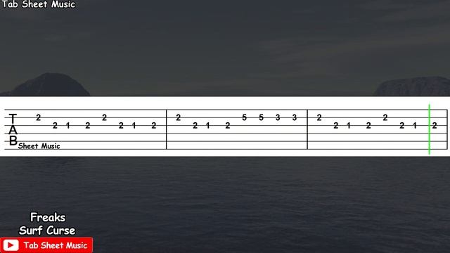 Surf Curse - Freaks Guitar Tutorial смотреть онлайн