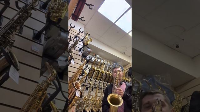 Buffet “Schaefer”Tenor saxophone. смотреть онлайн