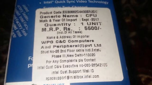 Informational video of Intel pentium G4400 processor LGA 1151 (www.TulipSmile.com) -- in HINDI смотреть онлайн