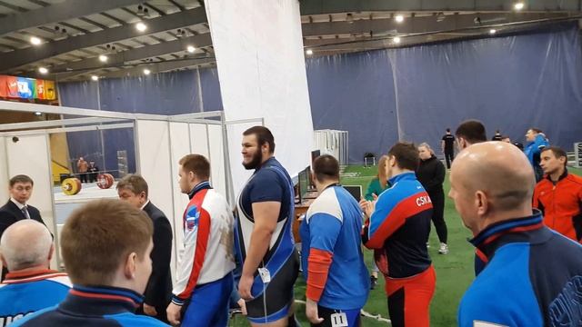 Тяж Атлетика Первенство России. Старый Оскол, юниоры 2020г.+109кг Рамонов Сармат. смотреть онлайн