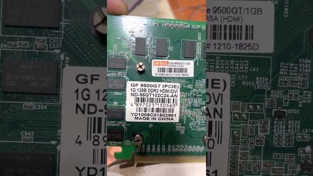 GT 9500GT (PCIE) 1G 128B DDR2 HDMI/DVI смотреть онлайн