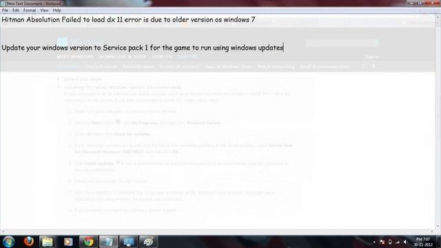 Hitman Absolution Directx11 Error PC HD смотреть онлайн