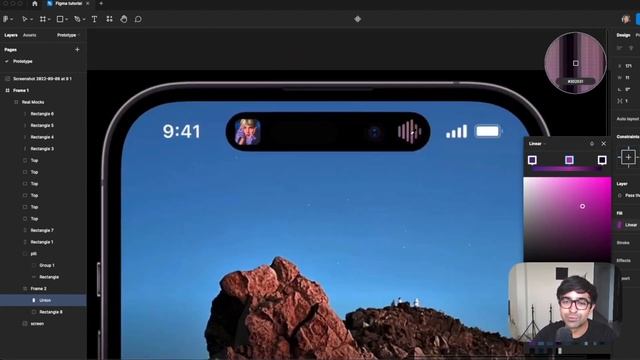 Figma Dynamic Island Animations — Quick Tutorial + iPhone 14 Mockup смотреть онлайн