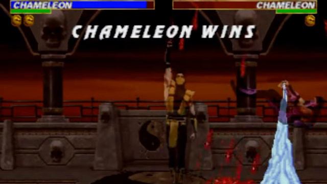 Mortal Kombat Trilogy - Playstation & PC - Chameleon - Original Sub-Zero - Fatality 2 смотреть онлайн