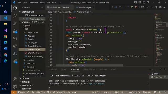 Build a Teams Meeting app with Live Share SDK - Who's Next sample смотреть онлайн