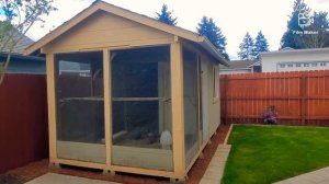 Сам построил своими руками голубятник и держим декоративных голубей