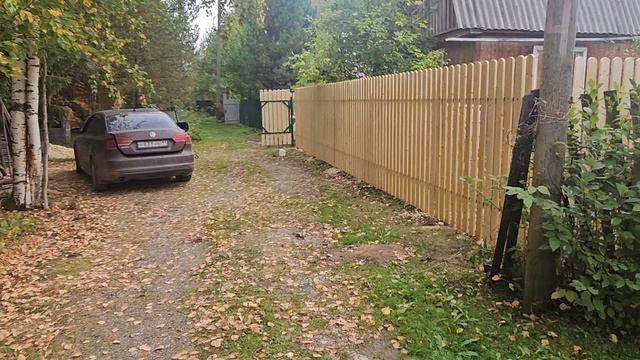 Монтаж забора 90 п.и