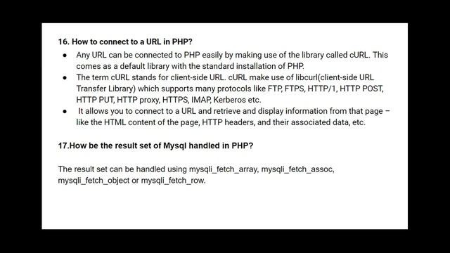PHP Interview Questions and Answers Part 1 смотреть онлайн