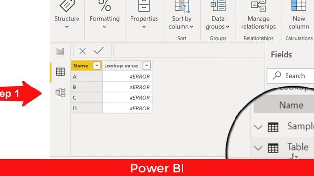 How to use VLOOKUP in Power BI or How to get value from one table to another table смотреть онлайн