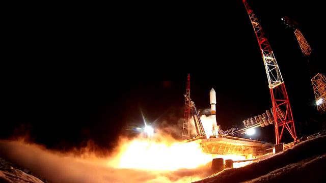 20160207 Старт ракеты носителя «Союз 2 1б» со спутником «ГЛОНАСС М» с космодрома Плесецк смотреть онлайн