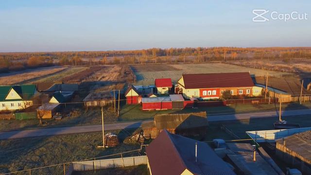 Жизнь в деревне. Как выглядит деревня с высоты