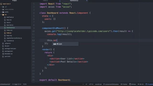 [#19] How to use componentDidUpdate method in React | Learn React in Hindi and Urdu смотреть онлайн