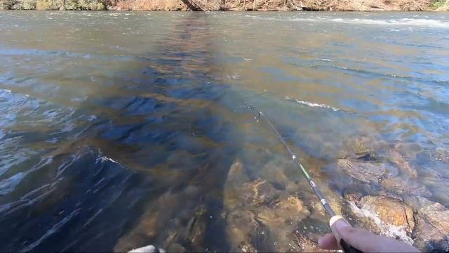 Fishing Under Spillway with Berkley Gulp Lures (So Many Fish) смотреть онлайн