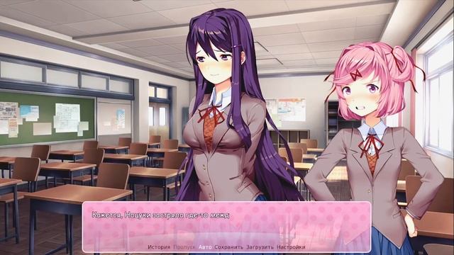 КОРОТКО ПРО DOKI DOKI LITERATURE CLUB! смотреть онлайн