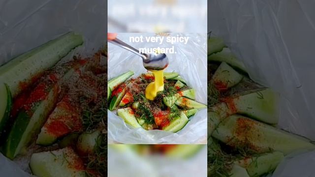 Боже как вкусно❗️Я всегда буду так готовить. Просто нарежьте огурцы. Простая закуска. смотреть онлайн