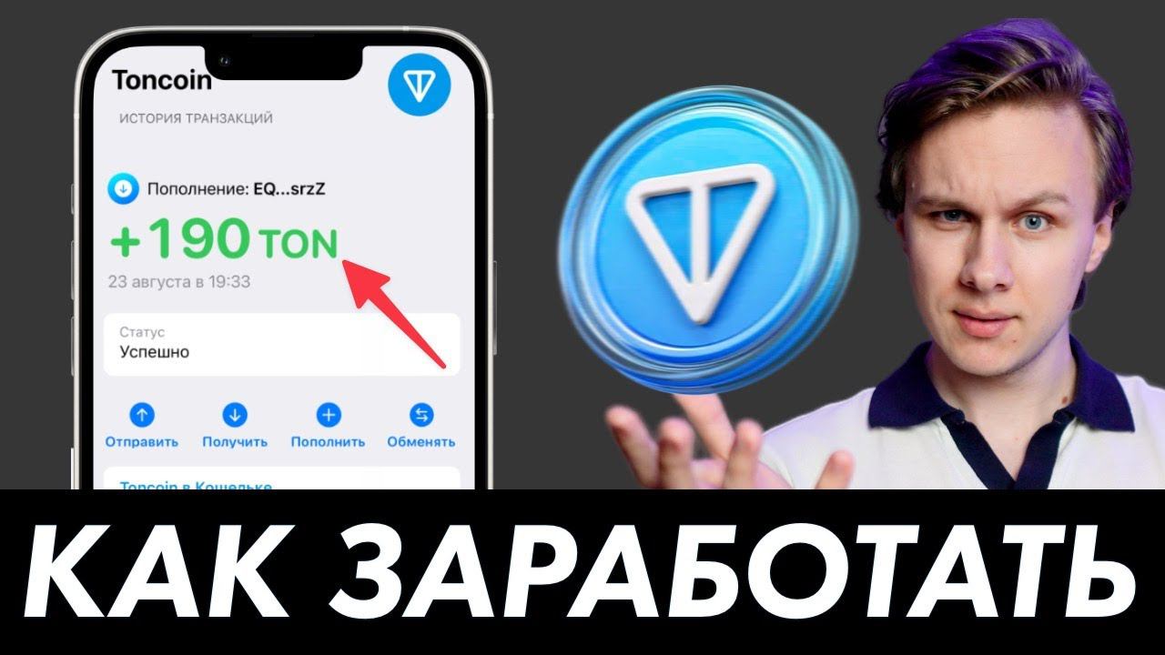 КАК ЗАРАБОТАТЬ НА TON В 2024 | ПОЛНЫЙ РАЗБОР