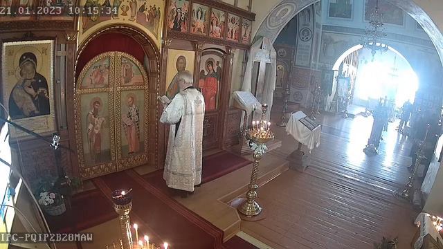 Суббота по Богоявлении. Божественная литургия. Панихида смотреть онлайн