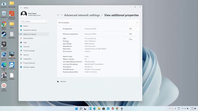 How to View WiFi or Ethernet status and properties on Windows 11 смотреть онлайн