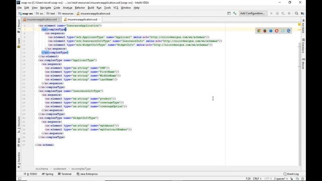 From XML to XSD to WSDL with IntelliJ смотреть онлайн