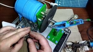 Самодельный станок для заточки свёрл,доработка.