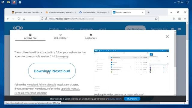 Proxmox: Nextcloud 21 installieren смотреть онлайн