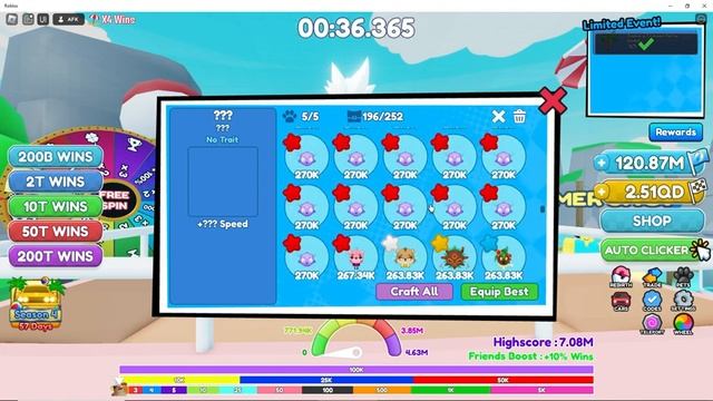 Race Clicker How To Trade Game Pass as Pet To Prevent Scam | Roblox смотреть онлайн