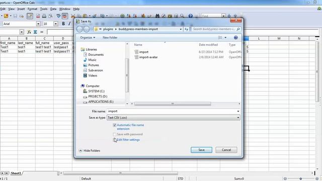 BuddyPress Members Import - How To Create CSV File смотреть онлайн