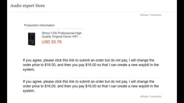 Shmci C5s Player  And The Biggest Cheater And Scammer On Aliexpress!