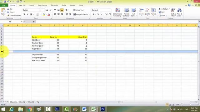 Ms Excel 2010 | getting to know Cell Basic of Ms. Excel 2010 | Learn Microsoft Office 2010 смотреть онлайн