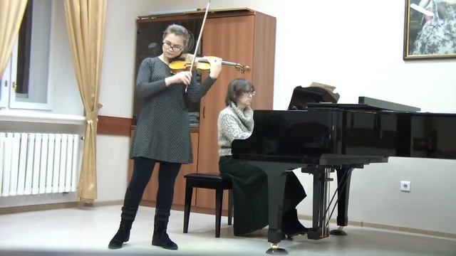 Paganini Violin Concert #1 Part 3 Паганини концерт №1 часть 3 Анастасия Каткова, скрипка