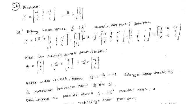 ANALISIS PEUBAH GANDA - SAMPLE GEOMETRY & RANDOM SAMPLING PART 1 смотреть онлайн