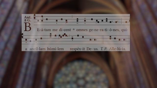 Gregorian Vespers Of The Blessed Virgin Mary