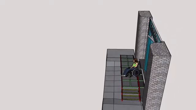 Проект Пандуса наружного. смотреть онлайн