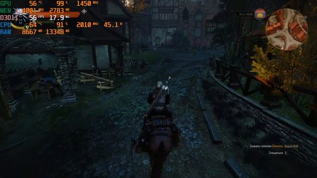 The Witcher 3: Wild Hunt - Game of the Year Edition on i7 6400t/16gb/GTX970. смотреть онлайн
