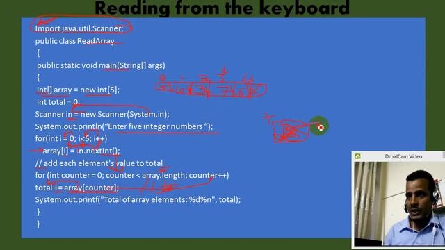 Lecuture 41: java Programming Tutorial Reading array input from the keyboard in Amharic | በአማርኛ смотреть онлайн