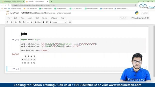 How to Join and Append DataFrames | Pandas Tutorial смотреть онлайн