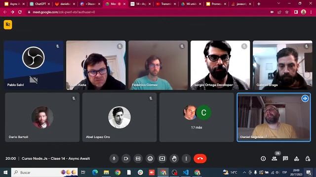Curso Node.Js - Clase 14 - Async Await смотреть онлайн