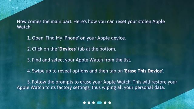 How do I reset my stolen Apple Watch remotely? смотреть онлайн