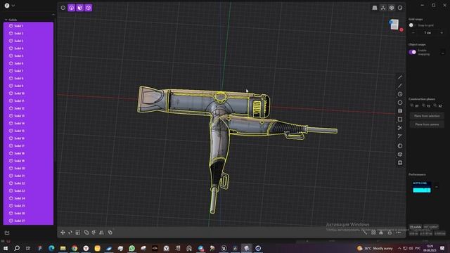 3D модель с кривыми фасками, решаем проблему экспорта Cinema 4d смотреть онлайн
