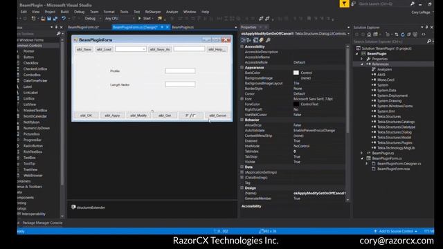 Tekla Structures API Plugin - Getting Started смотреть онлайн
